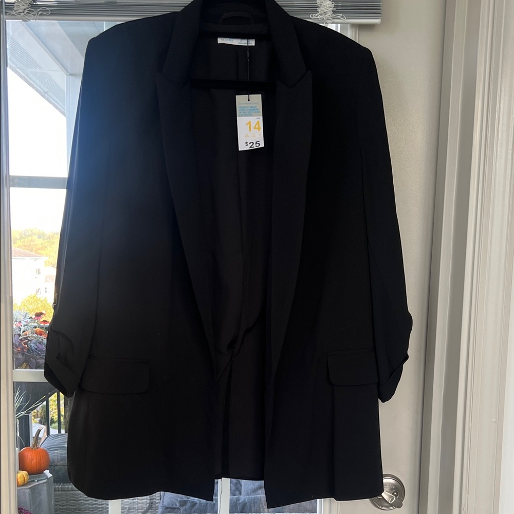 Primark Classic Black Women's Blazer sz 14